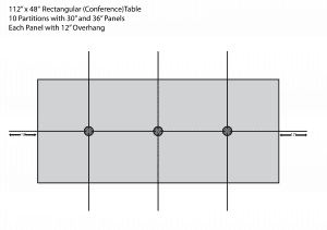 Rectangular with 10 Partitions - Smart Spacers™