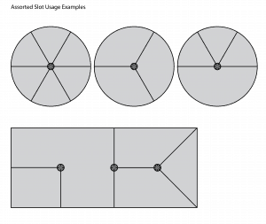 Overhead Drawings Slot Usage - Smart Spacers™