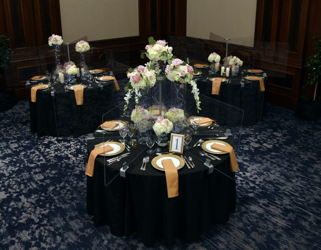 Wedding Example, 3 Tables - Smart Spacers™