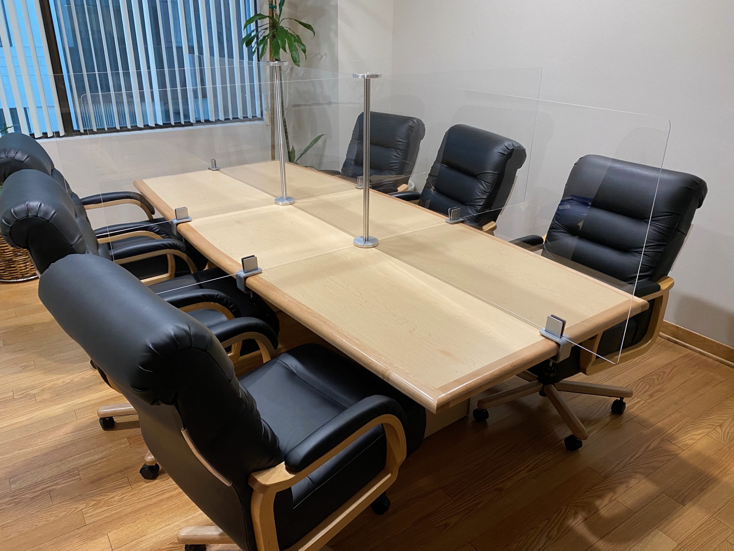 Rectangular and Boat Shape Conference Table