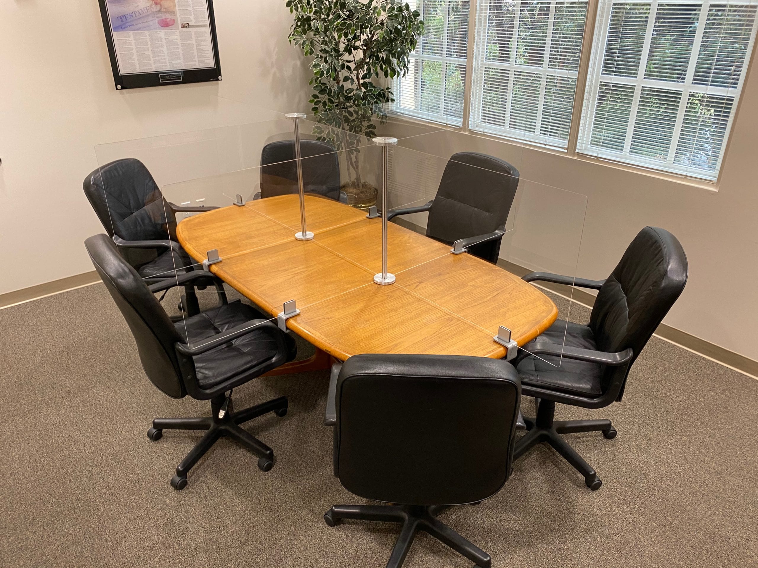 6 Person, Medium Chair, Conference Table